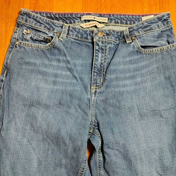 Tommy Hilfiger Women Classic Fit Blue Denim‎ Jeans Size 10 Short Cotton - Picture 2 of 11